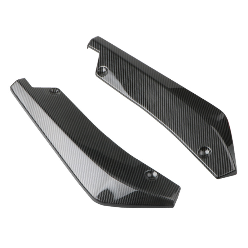 Car Surround Carbon Fiber Rear Package Corner Anti Collision Universal Exterior Modification Accessories Rear Spoiler Accessorie