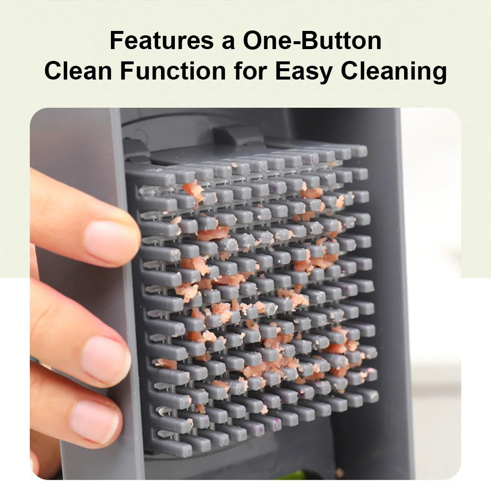 Multi-function Vegetable Chopper Slicing Shredding And Dicing Cutter Set with Container Chopping Board Food Slicer Kitchen Tools