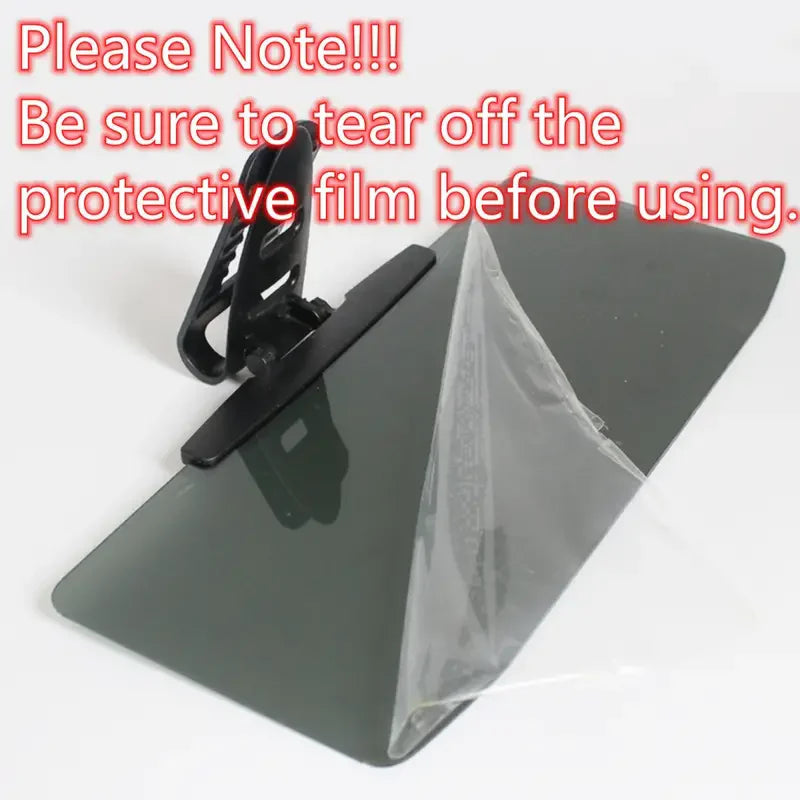 A Car Mounted Anti Glare Mirror, Anti UV Strong Light Vehicle Sunshade
