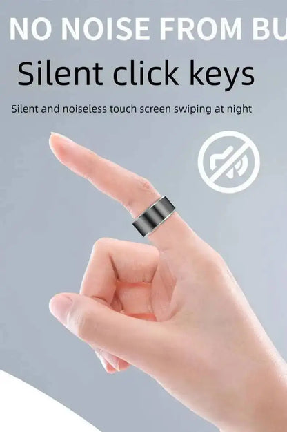 Bluetooth Wireless Smart Ring Mouse Multifunctional Remote Control for TikTok YouTube Web Browsing E-book Page Turning Selfies