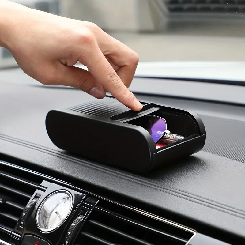 Car Center Console Storage Change Storage Box