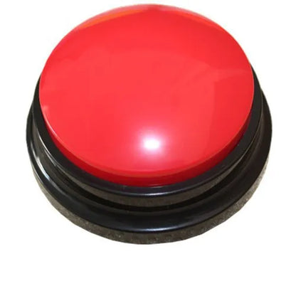 Dog Communication Buttons Voice Recording Button for Pet Training Buzzer 30 Second Record Playback Funny Gift for Talking Pet