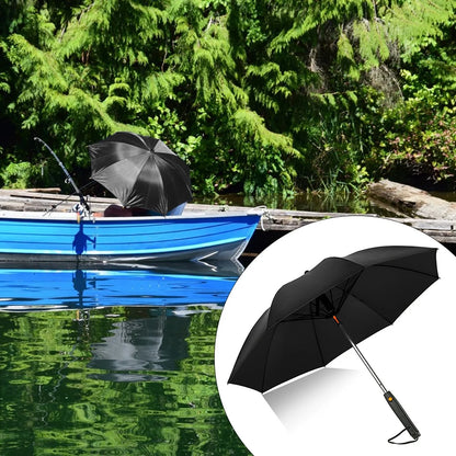 3 in 1 Umbrella with Fan Portable Misting Fan Umbrella With UV Protection Mist Spray Umbrella for Summer Cooling Battery Power
