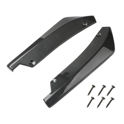 Car Surround Carbon Fiber Rear Package Corner Anti Collision Universal Exterior Modification Accessories Rear Spoiler Accessorie